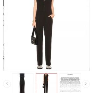 Rag & Bone Abel Black Jumpsuit